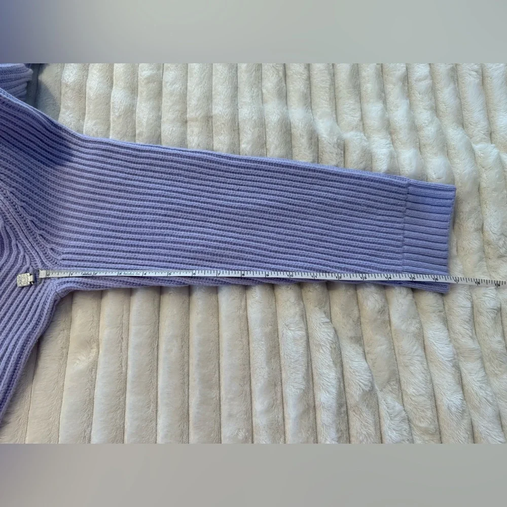 Ann Taylor Lavender Cowl Neck Sweater - Picture 5 of 6